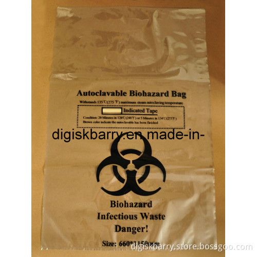 Autoclavable Biohazard Bag